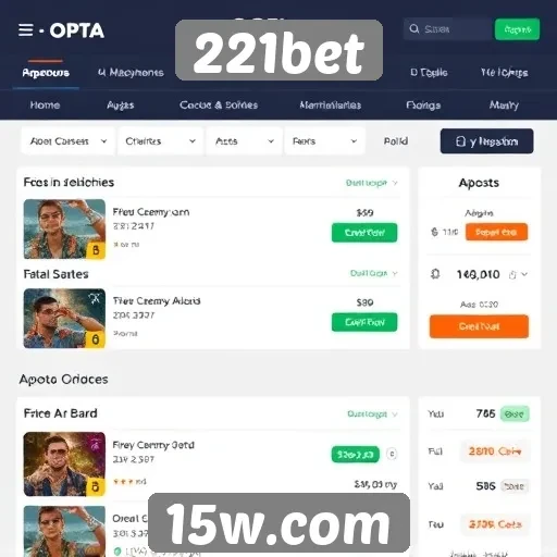 Novos recursos de apostas no site 221bet